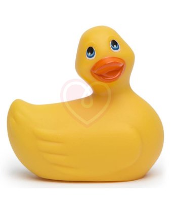 Вибромассажёр уточка I Rub My Duckie 2.0 Travel Size жёлтая