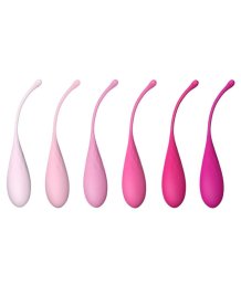 Тренировочный набор из 6 вагинальных шариков FemmeFit Pelvic Muscle Set