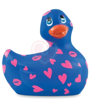 Вибромассажёр уточка I Rub My Duckie 2.0 Romance синяя