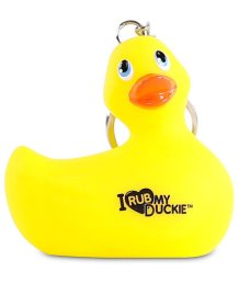 Брелок-уточка I Rub My Duckie жёлтый