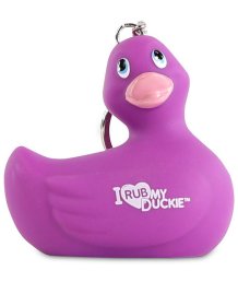 Брелок-уточка I Rub My Duckie фиолетовый