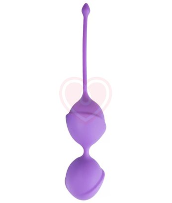 Вагинальные шарики Jiggle Mouse фиолетовые