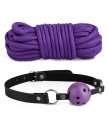 БДСМ-набор из 10 предметов Secret Pleasure Chest Purple Apprentice фиолетовый
