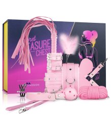 БДСМ-набор из 10 предметов Secret Pleasure Chest Pink Pleasure розовый
