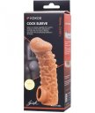 Насадка с бугорками и отверстием для мошонки Kokos Cock Sleeve CS007-L