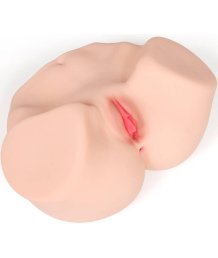 Мастурбатор вагина и анус с вибрацией Kokos Maria Onahole Real Vagina с двойным слоем
