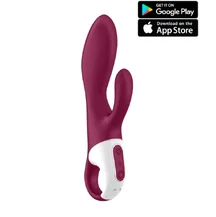 Вибратор-кролик Satisfyer Heated Affair с функцией нагрева и приложением
