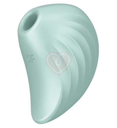 Вакуумный вибростимулятор Satisfyer Pearl Diver мятный фото 1