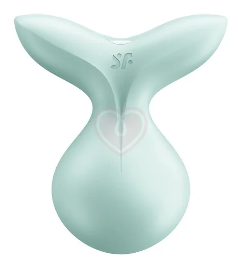 Мини-вибратор с круглым кончиком Satisfyer Viva la Vulva 3 мятный фото 1