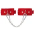 Мини-оковы на ноги со скругленными углами Pecado BDSM красные фото 1