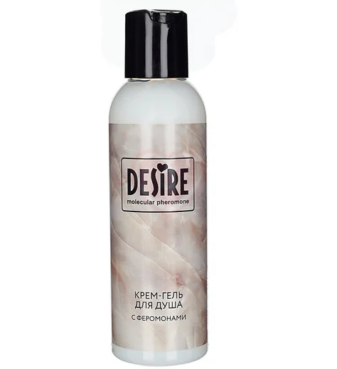 Крем-гель для душа с феромонами Desire с запахом ванили и малины 150 мл фото 1
