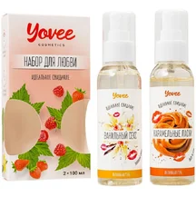 Набор для любви из 2 гелей-смазок Yovee со вкусом ванильных сливок и карамели