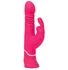 Вибратор с клиторальным стимулятором Happy Rabbit Thrusting Realistic розовый фото 1