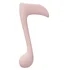 Вибратор в форме ноты Osuga Oradio розовый фото 1