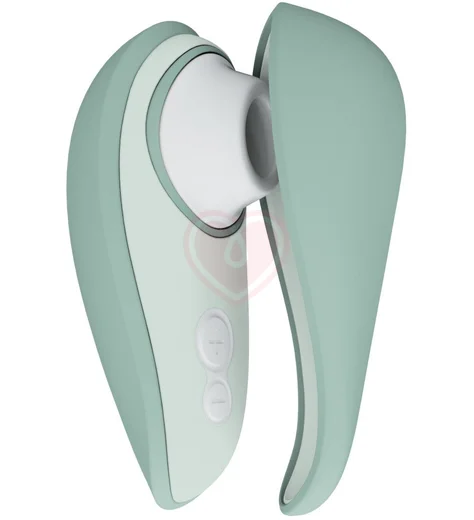 Вакуумный клиторальный стимулятор Womanizer Liberty 2 серо-зеленый фото 1