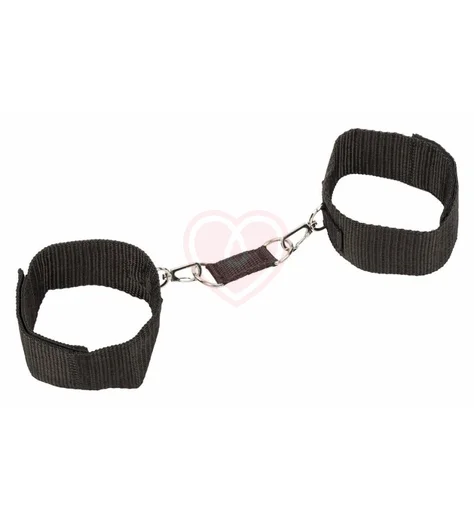 Оковы на ноги Bondage Collection Ankle Cuffs Plus Size черные фото 1