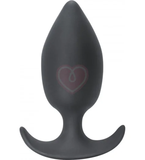 Анальная пробка со смещенным центром тяжести Spice It Up Insatiable серая фото 1