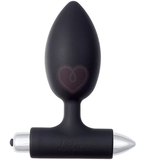 Анальная вибропробка со смещенным центром тяжести Spice it up New Edition Perfection чёрная фото 1