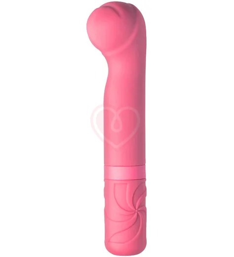 Мини-вибратор с головкой-бутоном Universe Rocky’s Fairy Mallet розовый фото 1