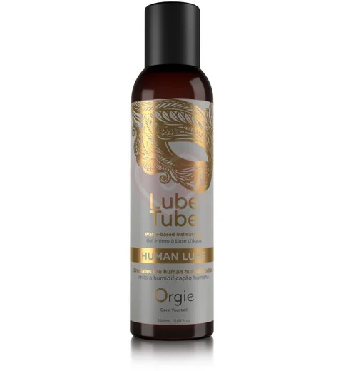 Водный лубрикант Orgie Lube Tube Human Lube 150 мл фото 1