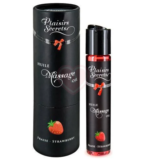 Масло для оральных ласк и массажа Concorde Massage Oil Земляника 59 мл фото 1