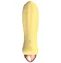 Нежный мини-вибратор Cuties жёлтый фото 1