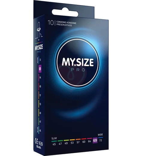 Большие презервативы MY.SIZE №69 10 шт фото 1