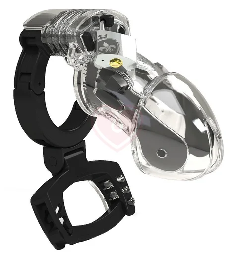 Пояс верности с кольцом для мошонки Mystim Pubic Enemy No 3 фото 1