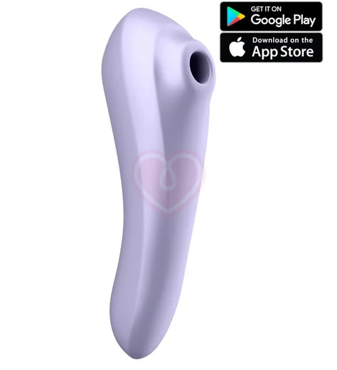 Вакуумно-волновой вибратор с приложением Satisfyer Dual Pleasure сиреневый фото 1