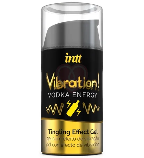 Стимулирующий гель со вкусом коктейля Intt Vibration! Vodka Energy 15 мл фото 1