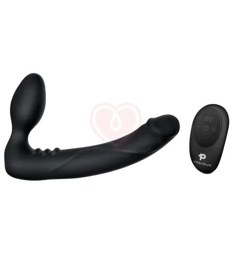 Безремневой страпон Pegasus с пультом управления фото 1