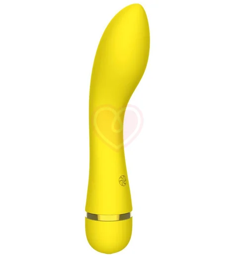 Вибратор с объёмным кончиком Lola Fantasy Whaley жёлтый фото 1