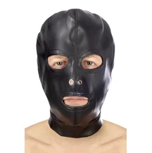 Маска Fetish Tentation из искусственной кожи с вырезами