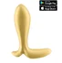 Анальная пробка Satisfyer Intensity Plug с управлением от приложения желтая фото 1
