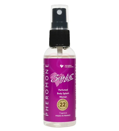 Парфюмированный спрей для тела Sexy Life №22 с феромонами для женщин 50 мл фото 1
