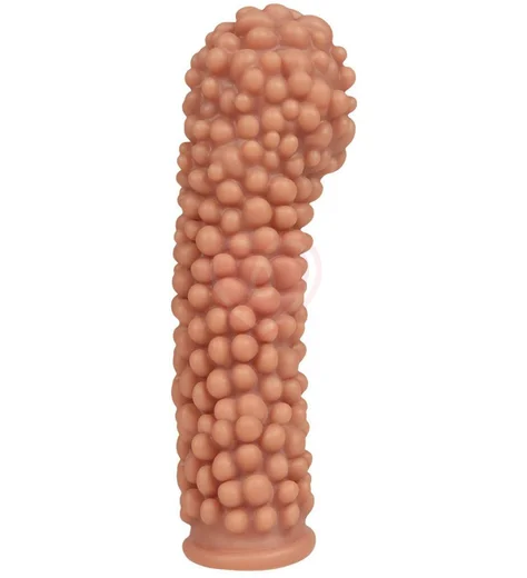 Стимулирующая насадка с крупными пузырьками Kokos Penis Sleeve PS005-L фото 1