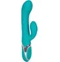 Вибратор-кролик с ротацией Enchanted Lover бирюзовый фото 1