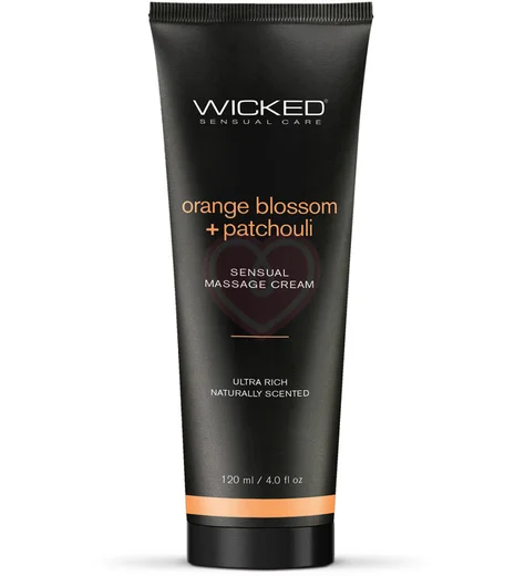 Уходовый массажный крем Wicked Orange Blossom Patchouli с цветами апельсина и пачули 120 мл фото 1
