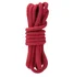 Хлопковая верёвка для связывания Lux Fetish 3 м красная фото 1
