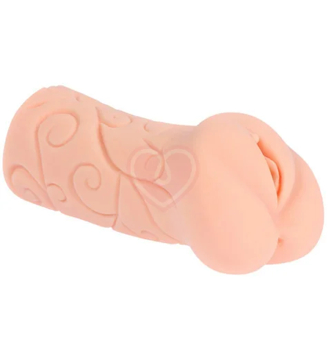 Мастурбатор вагина с татуировкой Kokos Tattoo с двойным слоем фото 1