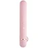 Силиконовый мини-вибратор с насадкой Le Wand Baton розовый фото 1