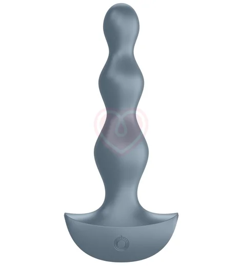 Анальный вибростимулятор Satisfyer Lolli Plug 2 серый фото 1