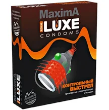 Презерватив Luxe maxima Контрольный выстрел с усиками и шариками 1 шт