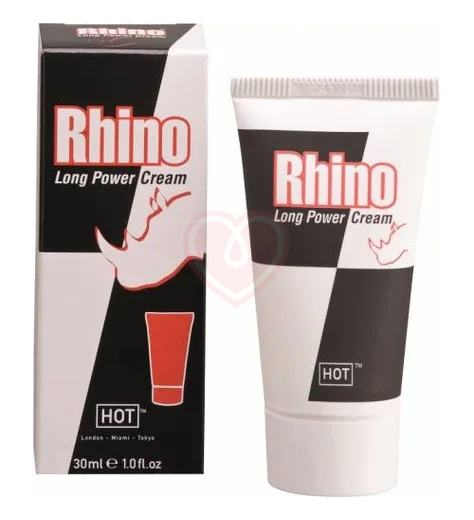 Крем Hot Rhino продлевающий эрекцию 30 мл фото 1