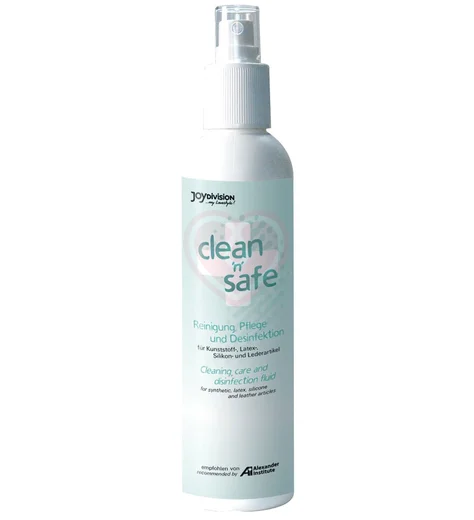 Спрей-очиститель для игрушек JoyDivision Clean’n’Safe 200 мл фото 1