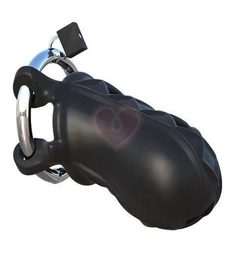 Замок верности Extreme Silicone Cock Blocker чёрный фото 1