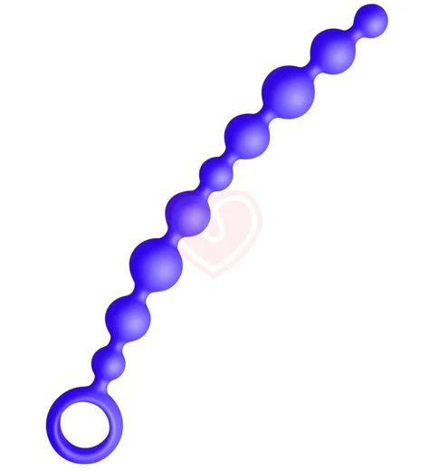 Анальный стимулятор Joyballs Wave длинный фиолетовый фото 1