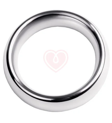 Металлическое кольцо на пенис ToyFa Metal размер M фото 1