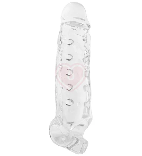 Текстурированная насадка для увеличения члена Mighty Extender фото 1