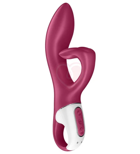 Вибратор Satisfyer Embrace Me с тройным клиторальным стимулятором бордовый фото 1